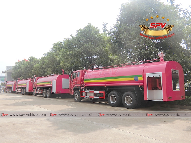 20,000 litres Fire Water Tanker Sinotruk - LB 20,000 litres Fire Water Tanker Sinotruk - LB